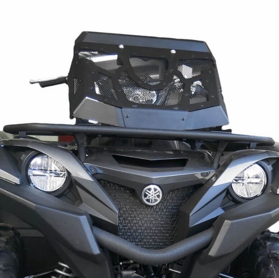 Rival Radiator Relocator Kit w/ Snorkel - Yamaha Grizzly, Kodiak 700 - alt image 0