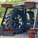 Seizmik Bed Rack Spare Tire Holder
