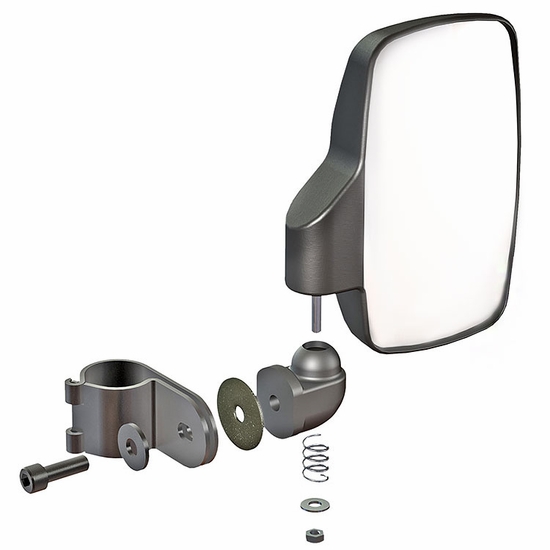Seizmik&reg; Break Away Side Mirrors w/ Pro-Fit Clamp (Sold in Pairs) - alt image 4