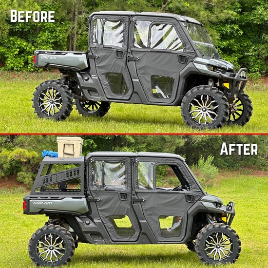 Seizmik Full Height Bed Rack - Full-Size Polaris Ranger, Can-Am Defender - alt image 12