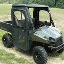 Seizmik Full Hinged Doors - 2010-14 Mid Size Polaris Ranger 400, 500, 570, 800, EV