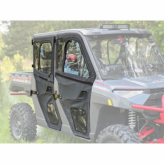 Seizmik Full Hinged Framed Doors - Polaris Ranger Crew XP 1000 - alt image 0
