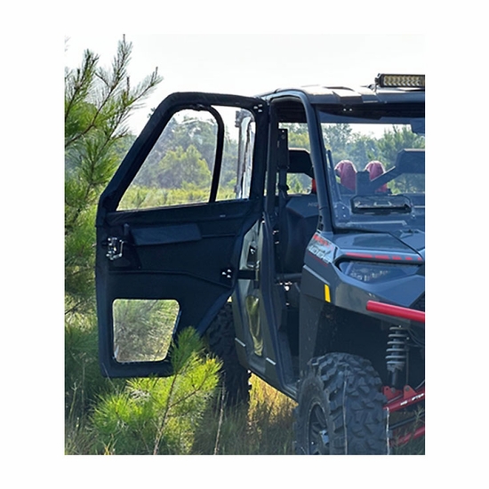 Seizmik Full Hinged Framed Doors - Polaris Ranger Crew XP 1000 - alt image 3