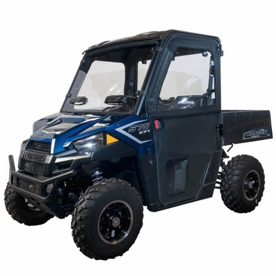 Seizmik&reg; Full Hinged Framed Doors - Mid Size Polaris Ranger 500, 570, ETX, EV