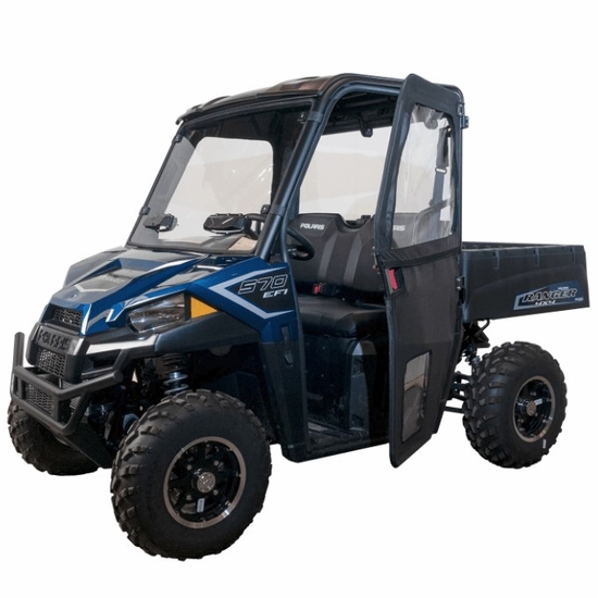 Seizmik&reg; Full Hinged Framed Doors - Mid Size Polaris Ranger 500, 570, ETX, EV - alt image 0