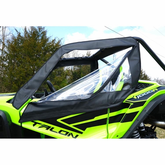 Seizmik&reg; Full Soft Doors w/ Zippered Windows - 2019-24 Honda Talon 1000 - alt image 0