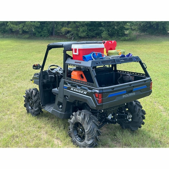 Seizmik Half Height Bed Rack - Full-Size Polaris Ranger, Can-Am Defender - alt image 5