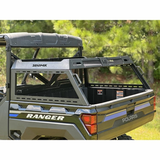 Seizmik Half Height Bed Rack - Full-Size Polaris Ranger, Can-Am Defender - alt image 6
