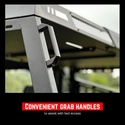Seizmik Half Height Bed Rack - Full-Size Polaris Ranger, Can-Am Defender