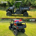 Seizmik Half Height Bed Rack - Full-Size Polaris Ranger, Can-Am Defender