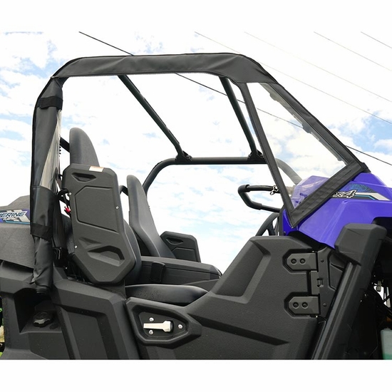 Seizmik® Soft Upper Doors w/ Zippered Windows - Yamaha Wolverine, Viking - alt image 1