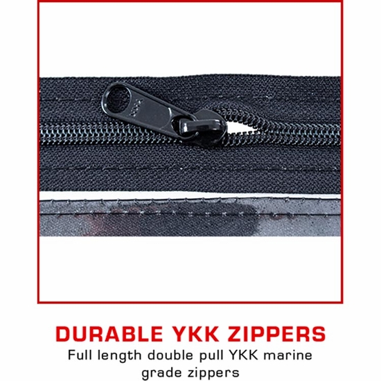 Seizmik® Soft Upper Doors w/ Zippered Windows - Yamaha Wolverine, Viking - alt image 2