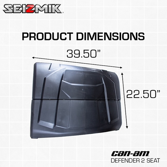 Seizmik&reg; Hard Top - Can Am Defender - alt image 10