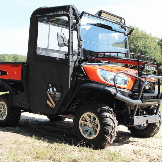 Seizmik&reg; Hinged Framed Door Kit w/ Rear Panel - Kubota RTV X900, X1120D, XG850 Sidekick - alt image 0