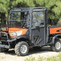 Seizmik&reg; Hinged Framed Door Kit w/ Rear Panel - Kubota RTV X900, X1120D, XG850 Sidekick