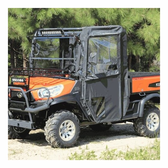 Seizmik&reg; Hinged Framed Door Kit w/ Rear Panel - Kubota RTV X900, X1120D, XG850 Sidekick - alt image 3