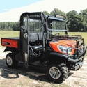 Seizmik&reg; Hinged Framed Door Kit w/ Rear Panel - Kubota RTV X900, X1120D, XG850 Sidekick