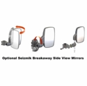 Seizmik&reg; Hinged Framed Door Kit w/ Rear Panel - Kubota RTV X900, X1120D, XG850 Sidekick