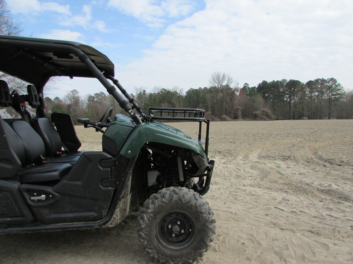 Ciamo side rack 700×240×720-730 Yamaha Viking Seizmik® Utility Hood Rack|Side by Side Stuff