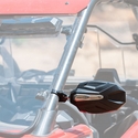 Seizmik Photon Side View Sport Mirrors w/ 1.75 Inch Clamp (Sold in Pairs)