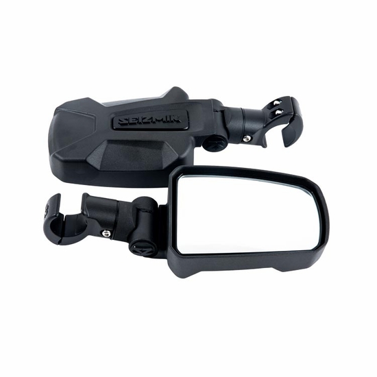 Seizmik&reg; Pursuit Aluminum Break Away Side Mirrors w/ Adjustable Clamp - alt image 0