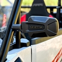 Seizmik&reg; Pursuit Aluminum Break Away Side Mirrors w/ Adjustable Clamp