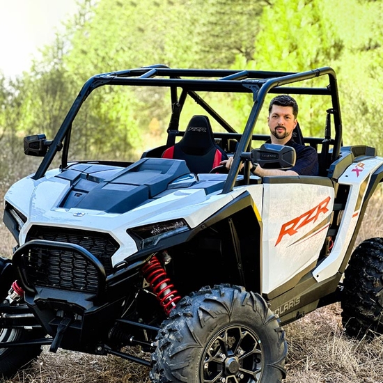 Seizmik&reg; Pursuit Aluminum Break Away Side Mirrors w/ Adjustable Clamp - alt image 9