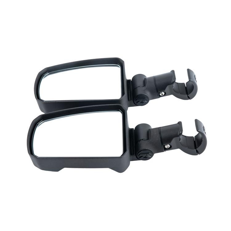 Pursuit Aluminum Break Away Side Mirrors with Adjustable Clamp