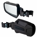 Seizmik® Pursuit Aluminum Break Away Side Mirrors w/ Pro-Fit Clamp (Sold in Pairs)
