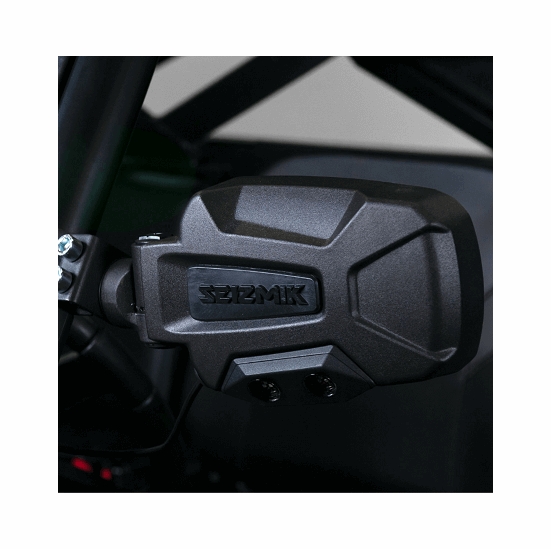 Seizmik Pursuit Night Vision Aluminum Break Away Side Mirrors w/ 1.75 Inch Clamp (Sold in Pairs) - alt image 1