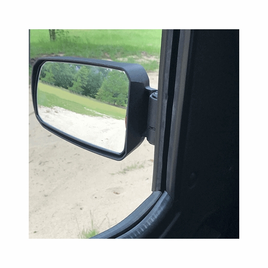 Seizmik Pursuit Night Vision Aluminum Break Away Side Mirrors w/ 1.75 Inch Clamp (Sold in Pairs) - alt image 3