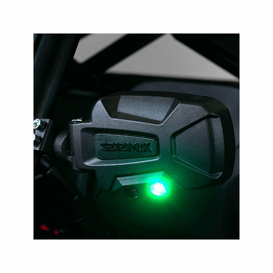 Seizmik Pursuit Night Vision Aluminum Break Away Side Mirrors w/ 2 Inch Clamp (Sold in Pairs) - alt image 0