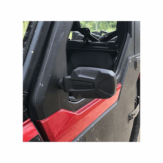 Seizmik Pursuit Night Vision Aluminum Break Away Side Mirrors w/ 2 Inch Clamp (Sold in Pairs) - alt image 4