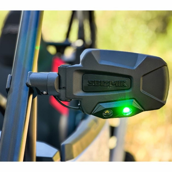 Seizmik&reg; Pursuit Night Vision Aluminum Break Away Side Mirrors w/ Adjustable Clamp
