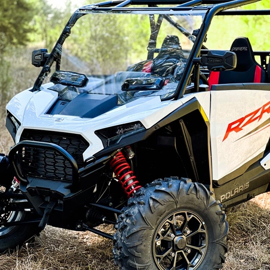 Seizmik&reg; Pursuit Night Vision Aluminum Break Away Side Mirrors w/ Adjustable Clamp - alt image 5