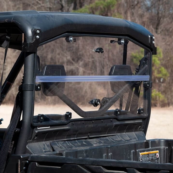 Seizmik Rear Folding Windshield - 2016-20 Can Am Defender