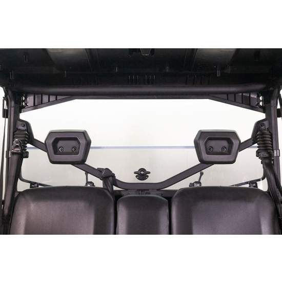 Seizmik Rear Folding Windshield - 2016-20 Can Am Defender - alt image 1