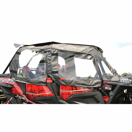 Seizmik&reg; Soft Upper Doors w/ Zippered Windows - 2014-23 Polaris RZR XP 4 1000, XP 4 Turbo - alt image 0