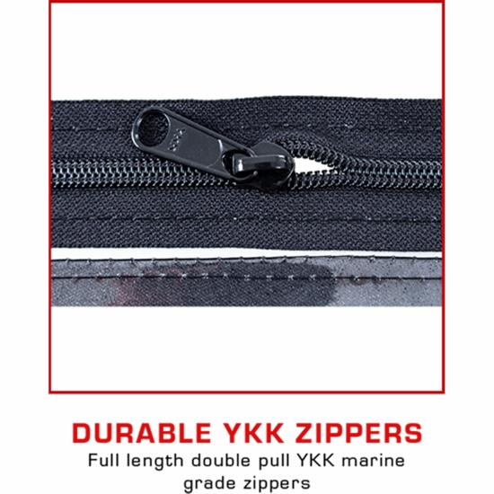 Seizmik&reg; Soft Upper Doors w/ Zippered Windows - 2014-23 Polaris RZR XP 4 1000, XP 4 Turbo - alt image 2