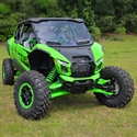 Seizmik® Versa-Vent Hard Coated Front Windshield - Kawasaki Teryx H2