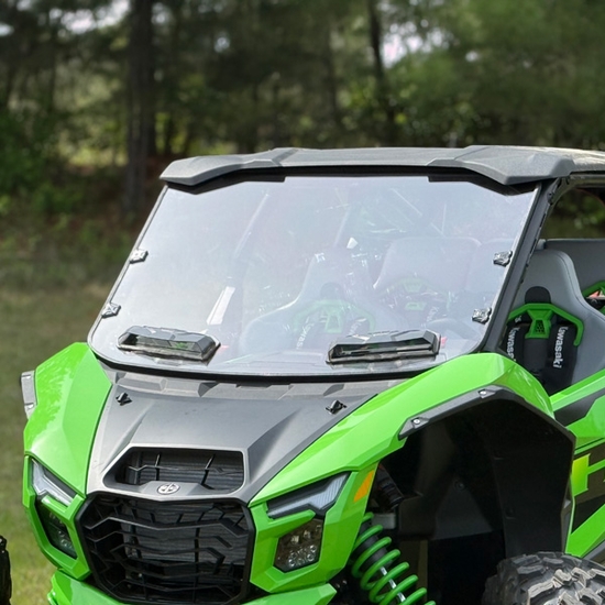 Seizmik® Versa-Vent Hard Coated Front Windshield - Kawasaki Teryx H2 - alt image 1