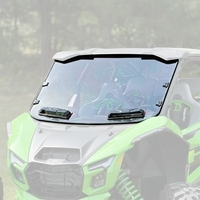 Seizmik&reg; Versa-Vent Hard Coated Front Windshield - Kawasaki Teryx H2