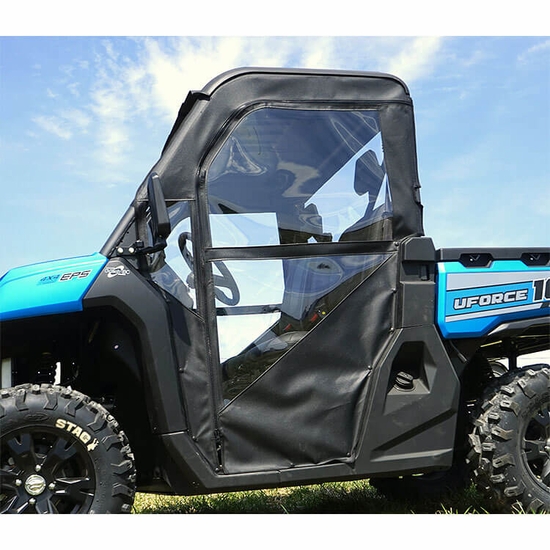 Seizmik Soft Doors w/ Zippered Windows - 2019-22 CF Moto UForce 1000 - alt image 0