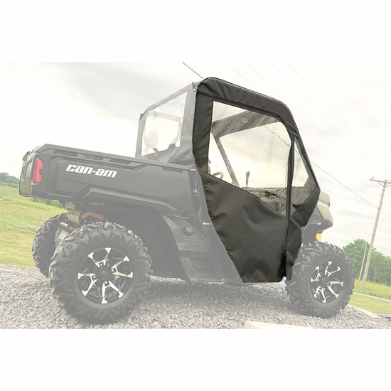 Seizmik Soft Doors w/ Zippered Windows - Can Am Defender - alt image 0
