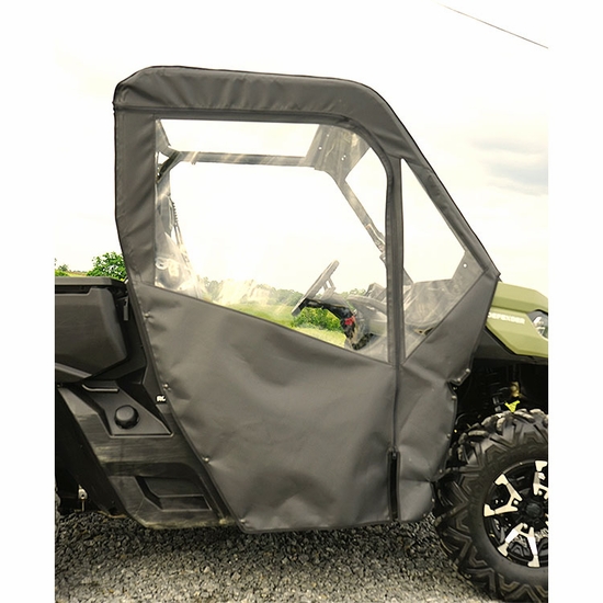Seizmik Soft Doors w/ Zippered Windows - Can Am Defender