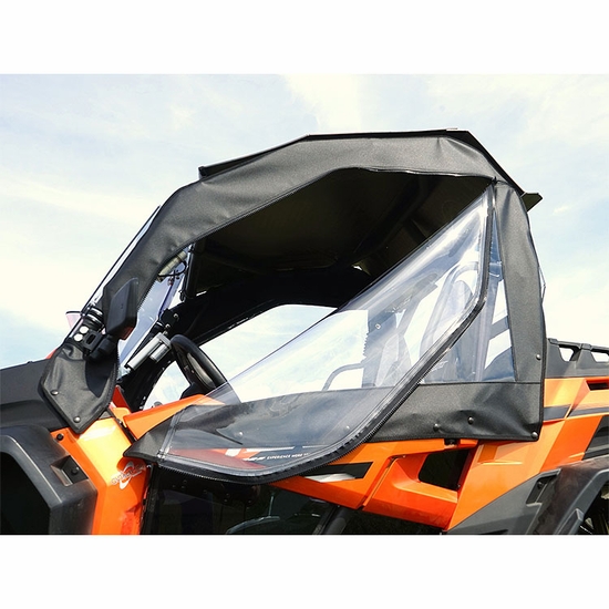 Seizmik® Soft Upper Doors w/ Zippered Windows - 2019-21 CF Moto ZForce 800, 800EX, 1000 - alt image 1