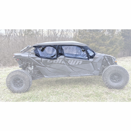 Seizmik&reg; Soft Upper Doors w/ Zippered Windows - Can Am Maverick X3 Max - alt image 0