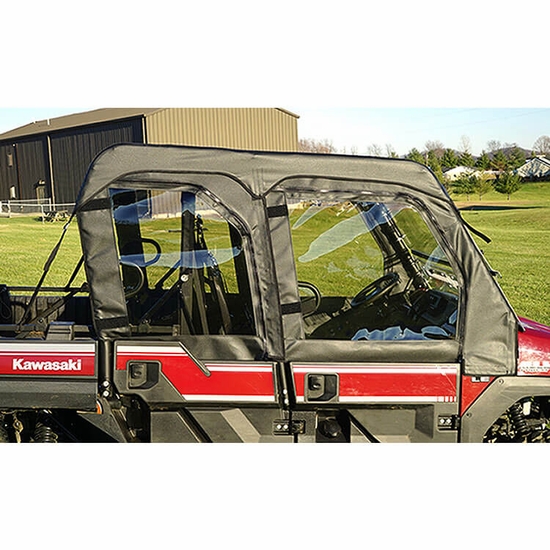 Seizmik&reg; Soft Upper Doors w/ Zippered Windows - Kawasaki Mule Pro-FXT, DXT - alt image 0