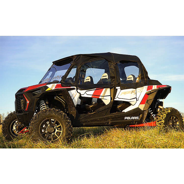 RZR XP 4 1000 Soft Doors w/ Zip, Rear Window and Top