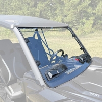 Seizmik® Toolless Versa-Vent Front Windshield - Can Am Maverick Trail